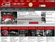 Tablet Screenshot of jdmadvancemotors.com